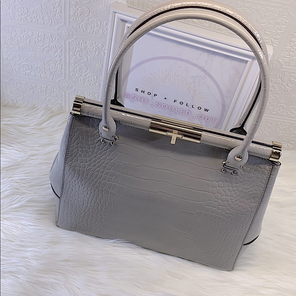 SOLD!! KATE SPADE ✖️ Soft Taupe Bag $698!! - Picture 4 of 16
